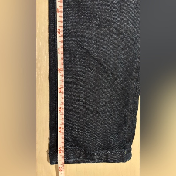 Current Elliot Made in USA High Waist Skinny in Dark Wash “Blue Bird”, Size 27 - Picture 10 of 10